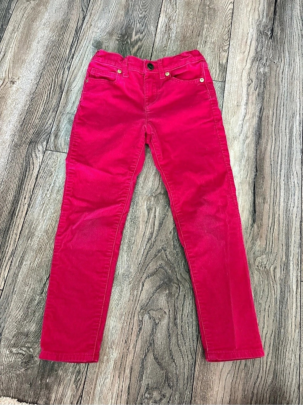 J Crew Cuts Kids Pink Corduroy Pants Like New